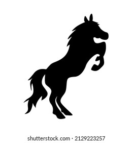 vector design, horse shape illustration