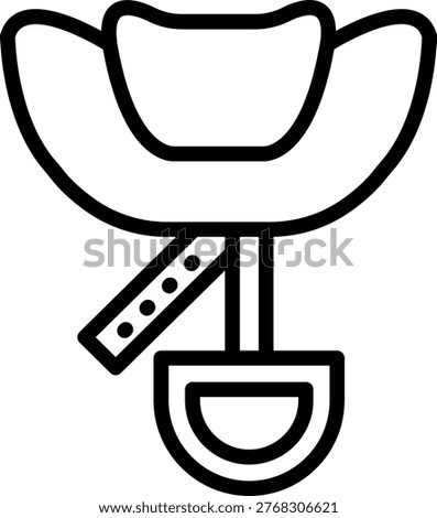 Vector Design Horse Tack Icon Style