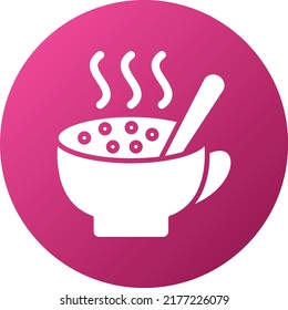 Hot-Chocolate-Symbolstil für Vektordesign
