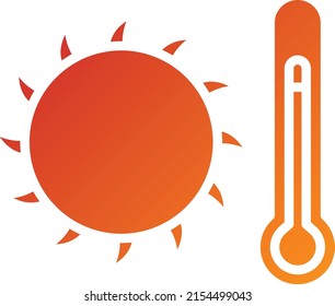 Diseño de vectores Estilo de iconos calientes