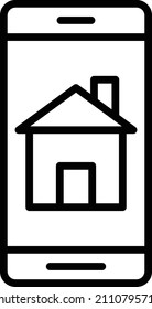 Vector Design House App Icon Style