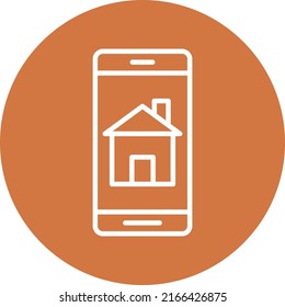 Vector Design House App Icon Style