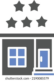Vector Design House Rating Icon Style