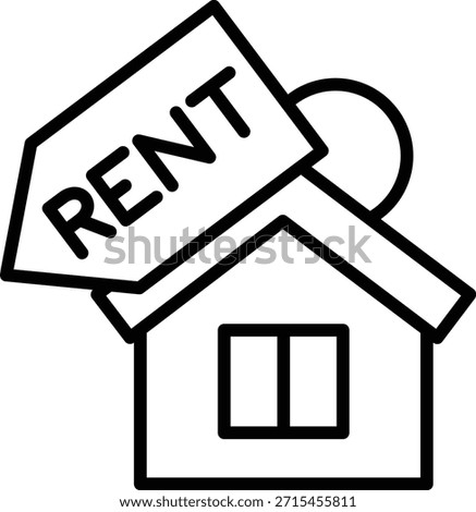 Vector Design House Rent Icon Style
