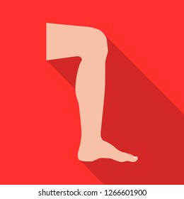Vector design of human and part sign. Set of human and woman stock symbol for web.