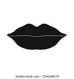 Vector design of human and part sign. Set of human and woman stock symbol for web.