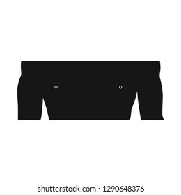 Vector design of human and part symbol. Collection of human and woman stock symbol for web.