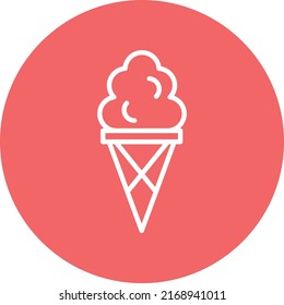 Vector Design Ice Cream Icon Style