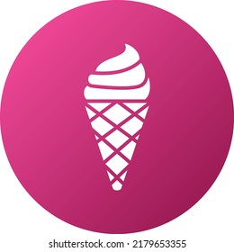 Vector Design Ice Cream Icon Style