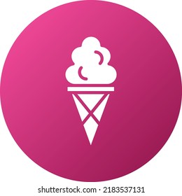 Vector Design Ice Cream Icon Style