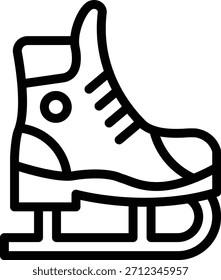 Vektordesign Eiskunstlauf-Symbolstil
