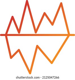 Vector Design Iceberg Icon Style