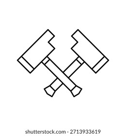 vector design with icon black crossed hummer