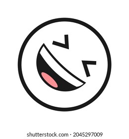 vector design, icon or facial expression symbol