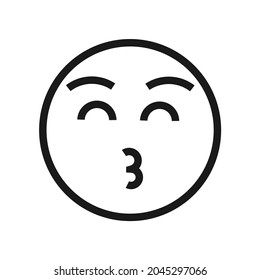 vector design, icon or facial expression symbol