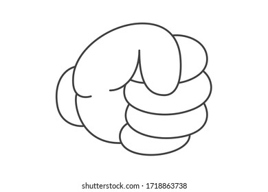  vector design icon of a hand
