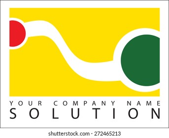 vector  design icon logo business text your company name 