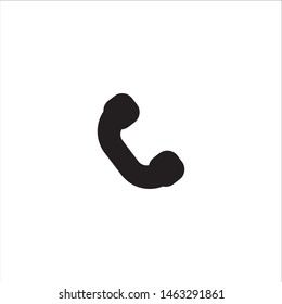 vector design icon phone, eps10, black, white, green