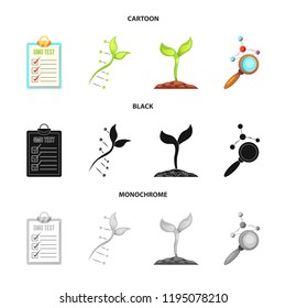 Vector design of  and  icon. Set of  and  stock symbol for web.