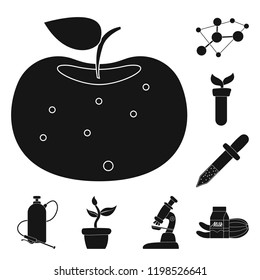 Vector design of  and  icon. Set of  and  stock symbol for web.