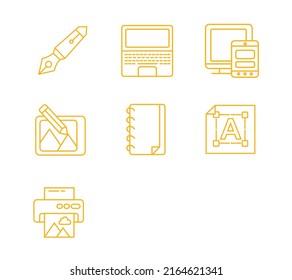 vector design, icon or symbol, media technology shape illustration