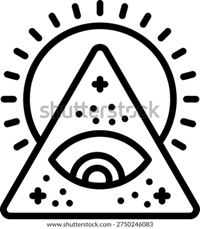 Vector Design Illuminate Icon Style