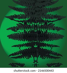 VECTOR DESIGN ILLUSTRATION  BACKGROUND OF TREE