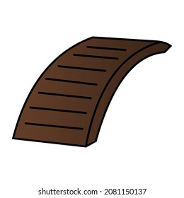 vector design, illustration of a bridge