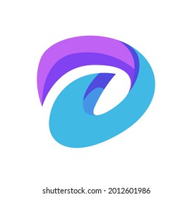vector design, illustration, clip art, icon with purple and blue gradient abstract