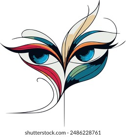 Vector design illustration color full