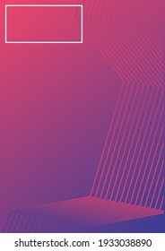 Vector design illustration, colorful abstract gradient background 