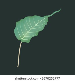 Ilustración de diseño de Vector con tema de hoja de fantasía.