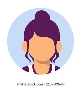 vector design, illustration, flat female character