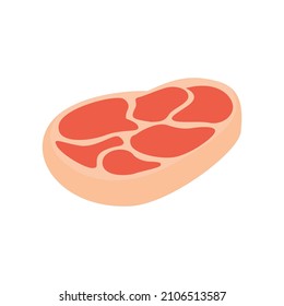 vector design, illustration of a fresh meat