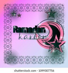 vector design illustration greeting card ramadan kareem,ramadan feast