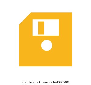 vector design, illustration, icon or symbol shape diskette