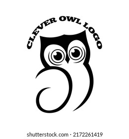 Vector design and illustration of an owl for logo and icon needs
