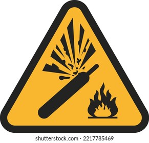 Vector Design Illustration Of Road Signage Alert Fire 