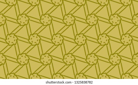 Vector design. Illustration with triangles line. Modern decorative background. dirty orange color. seamless.