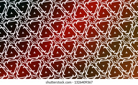 Vector Design. Illustration With Triangles Line. Modern Decorative Background. Pastel gradient color.