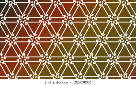 Vector Design. Illustration With Triangles Line. Modern Decorative Background. Pastel gradient color.