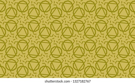 Vector design. Illustration with triangles line. Modern decorative background. dirty orange color. seamless.