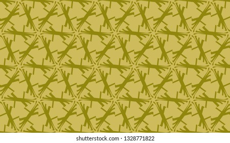 Vector design. Illustration with triangles line. Modern decorative background. dirty orange color. seamless.