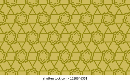 Vector design. Illustration with triangles line. Modern decorative background. dirty orange color. seamless.