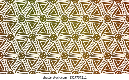 Vector Design. Illustration With Triangles Line. Modern Decorative Background. Pastel gradient color.