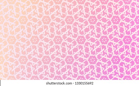 Vector Design. Illustration With Triangles Line. Modern Decorative Background. Pastel gradient color.