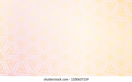 Vector Design. Illustration With Triangles Line. Modern Decorative Background. Pastel gradient color.