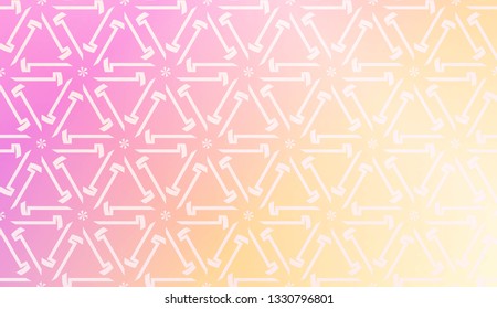 Vector Design. Illustration With Triangles Line. Modern Decorative Background. Pastel gradient color.