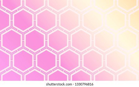 Vector Design. Illustration With Triangles Line. Modern Decorative Background. Pastel gradient color.