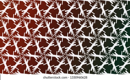 Vector Design. Illustration With Triangles Line. Modern Decorative Background. Pastel gradient color.